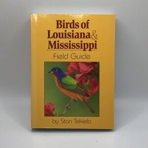 Birds of Louisiana & Mississippi Field Guide - Yellow Cover